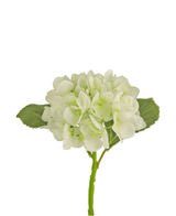 Kunstig hortensia 33 cm hvid