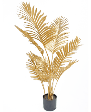 Kunstig palme Areca guld 120 cm