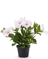 Kunstig petunia-plante 25 cm lyserød