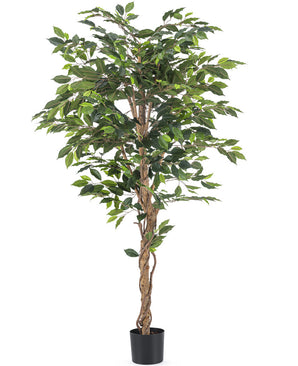 Kunstig plante Ficus 180 cm brandhæmmende