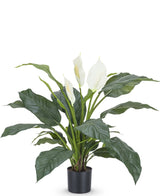 Kunstig plante Spathiphyllum hvid 85 cm