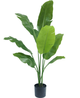 Kunstig plante Strelitzia Nicolai Deluxe 120 cm