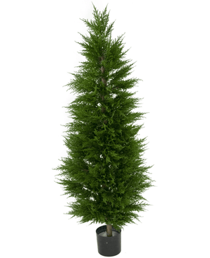 Kunstig plante Tårn af nåletræ 120 cm UV