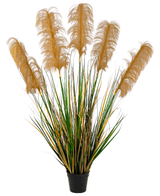 Kunstigt pampasgræs 120 cm