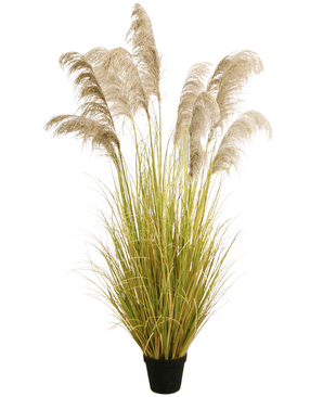Kunstigt pampasgræs 200 cm