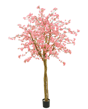 Kunstigt træ Kirsebærblomst pink 240 cm