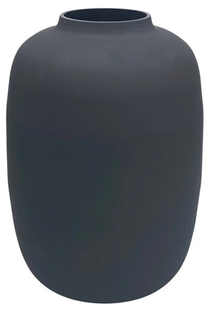 Vase Artic Black Ø21 x H29 cm