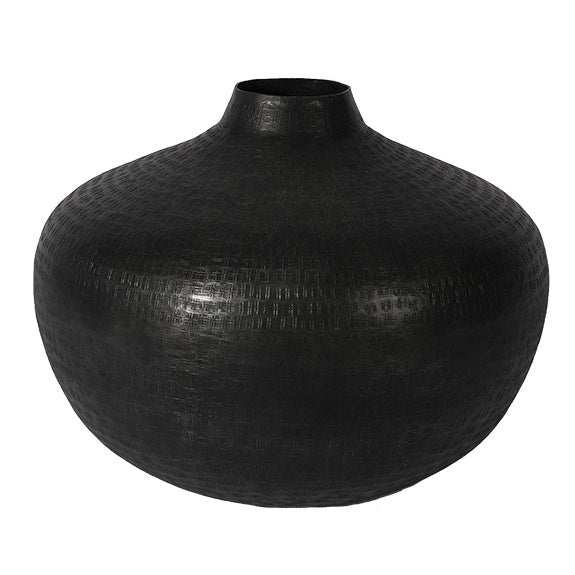 Vase Nadu Ø32,5 x H26 cm grå