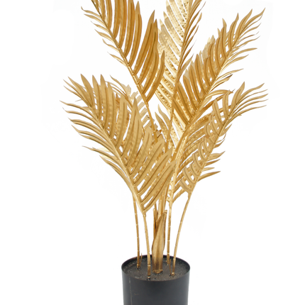 Kunstig palme Areca guld 80 cm