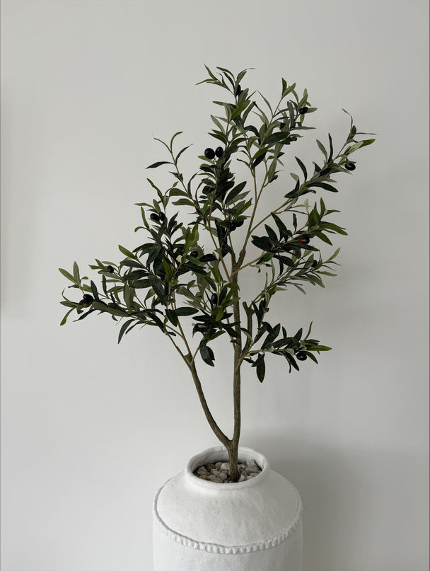 Kunstigt oliventræ 120 cm