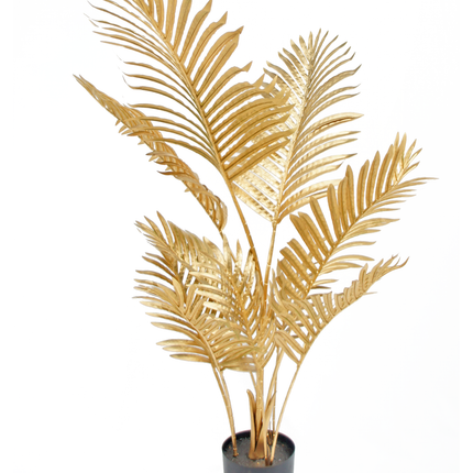 Kunstig palme Areca guld 120 cm