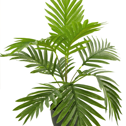 Kunstig palme Phoenix 50 cm i dekorativ potte sort