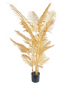 Kunstig palme Areca guld 180 cm