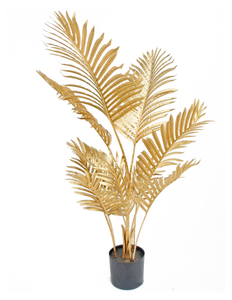 Kunstig palme Areca guld 120 cm