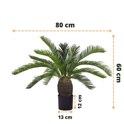 Kunstig plante Baby Cycas Palm 60 cm