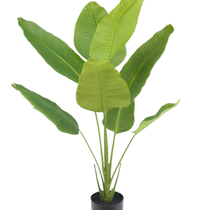 Kunstig plante Strelitzia 120 cm ægte touch