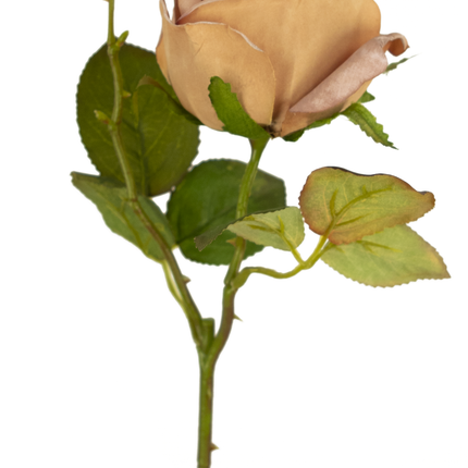 Kunstig rose Deluxe 45 cm beige