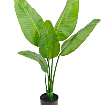 Kunstig plante Strelitzia 90 cm ægte touch