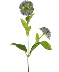 Kunstig blomst Snowball/Viburnum 70 cm lilla