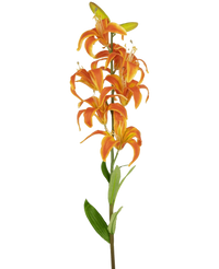 Kunstig blomst Martagon Lily 78 cm orange