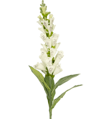 Kunstig blomst fingerbøl 90 cm hvid