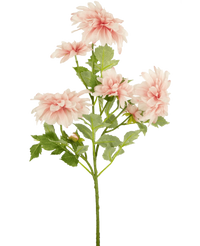 Kunstig blomst Dahlia 60 cm pink