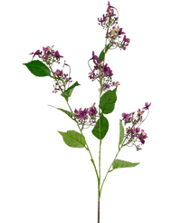 Kunstig blomst Vild hortensia 93 cm lilla