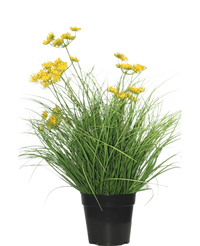 Kunstig græsplante Asteraceae 50 cm