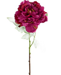 Kunstig blomst Pæon 61 cm pink