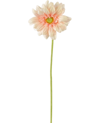 Kunstig blomst Gerbera mini 47 cm blød pink