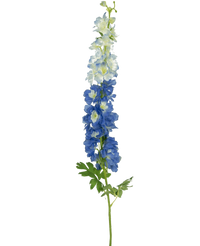 Kunstig blomst Delphinium 105 cm blå
