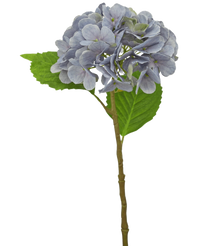 Kunstig hortensia Deluxe 55 cm lilla