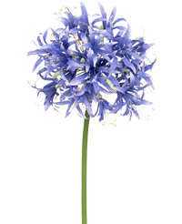 Kunstig blomst Nerine 70 cm lilla