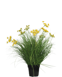 Kunstig græsplante Asteraceae 70 cm